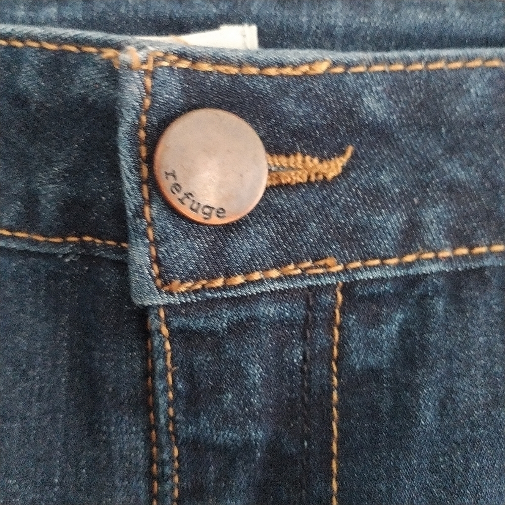 Refuge Dark Wash Straight Leg Jeans 22